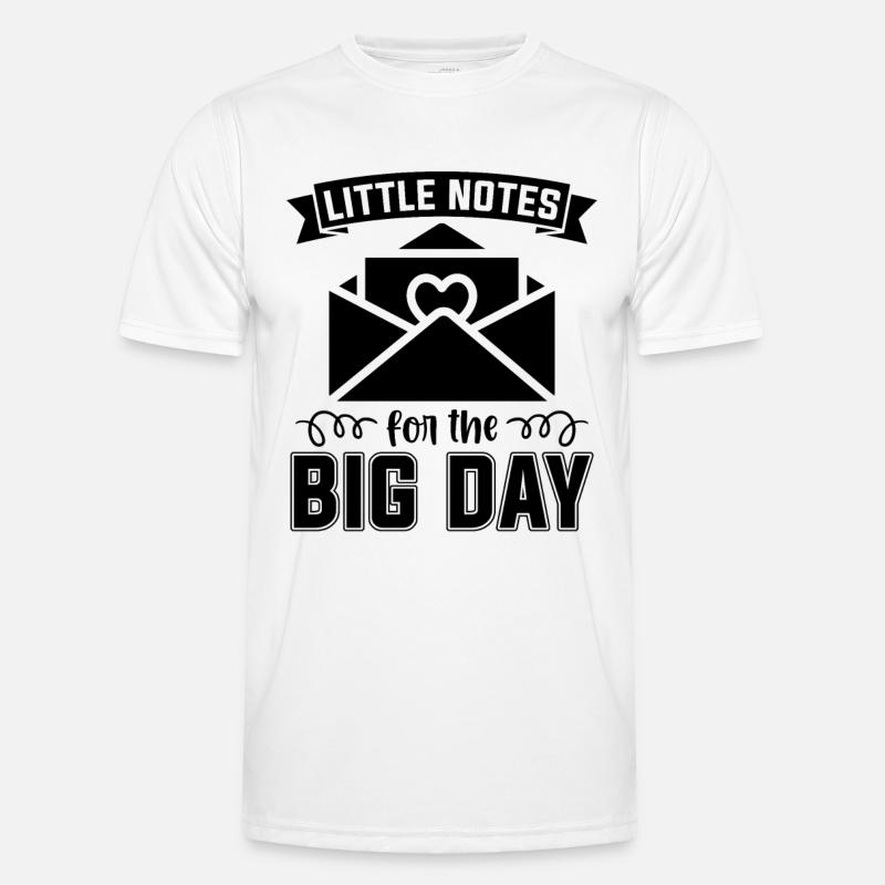 Little Notes For Wedding Planning Wedding Planners Männer Funktions-T-Shirt