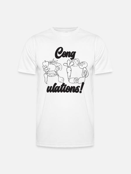 Congratulations Dietitian Nutritionist Dietitians - Men's Functional T-Shirt - white