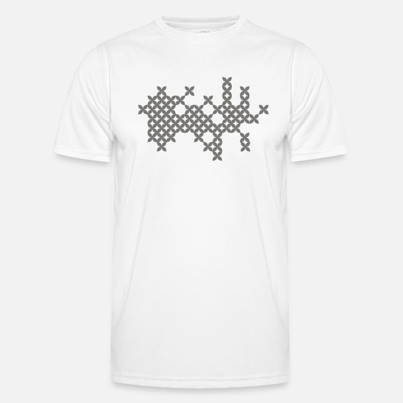 Fantasy patterns - Men's Functional T-Shirt - white