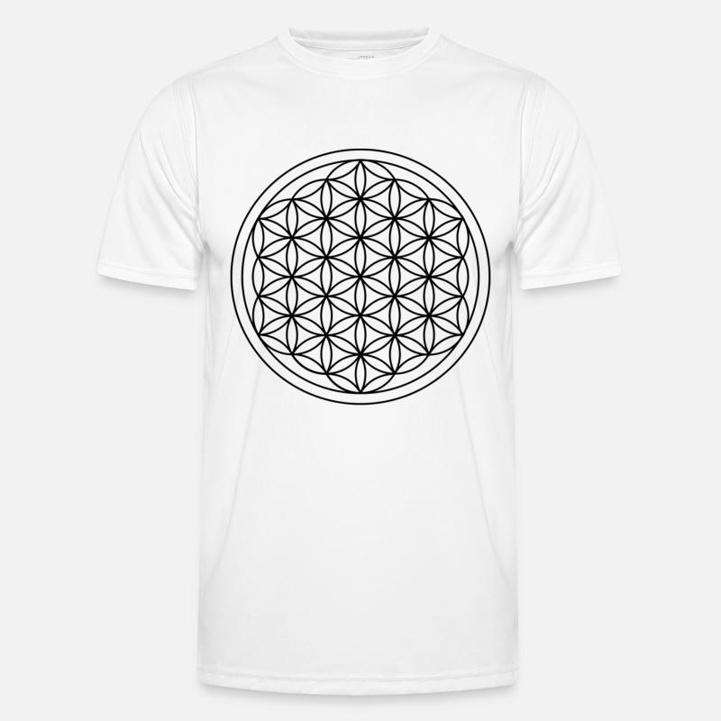 Fleur de la vie T-shirt sport Homme