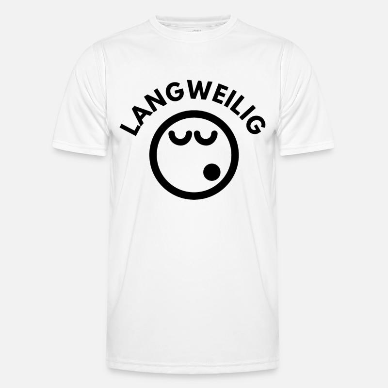 LANGWEILIG Männer Funktions-T-Shirt
