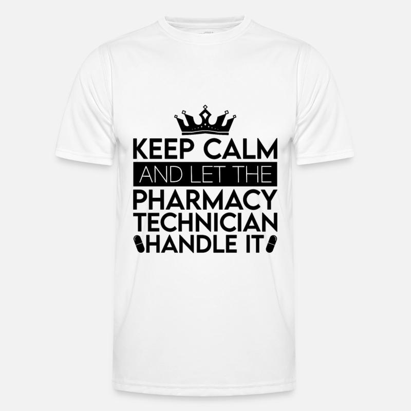 Apotheke Techniker Apothekentechniker Geschenkidee - Männer Funktions-T-Shirt - Weiß