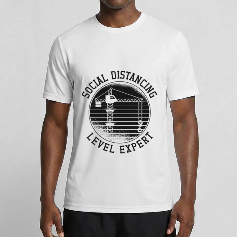 Construction Worker Construction Crane Operator Crane Driver Gift Idea Men's Functional T-Shirt