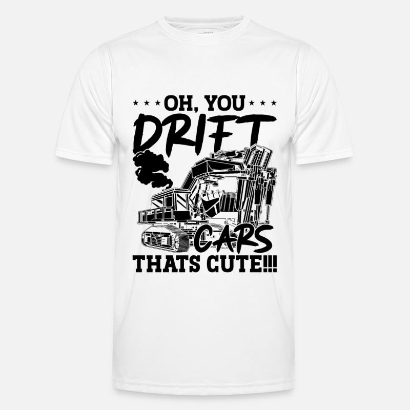 Baggern Baggerfahrer Arbeiter Bagger Geschenkidee Männer Funktions-T-Shirt