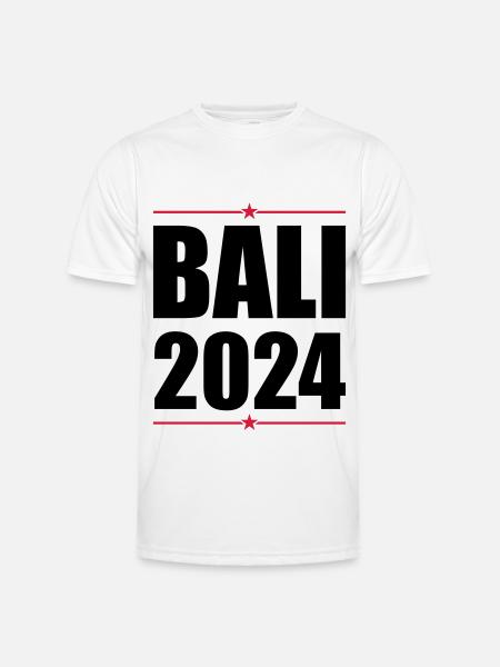 Bali 2024 - Men's Functional T-Shirt - white