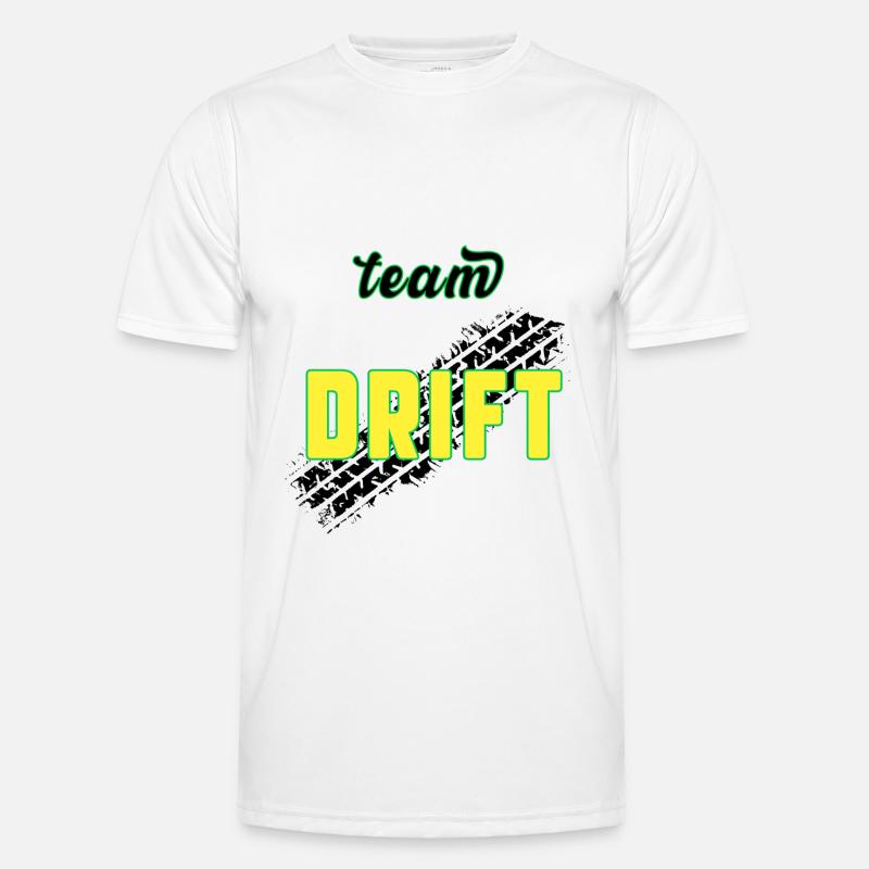 Team DRIFT - Men's Functional T-Shirt - white