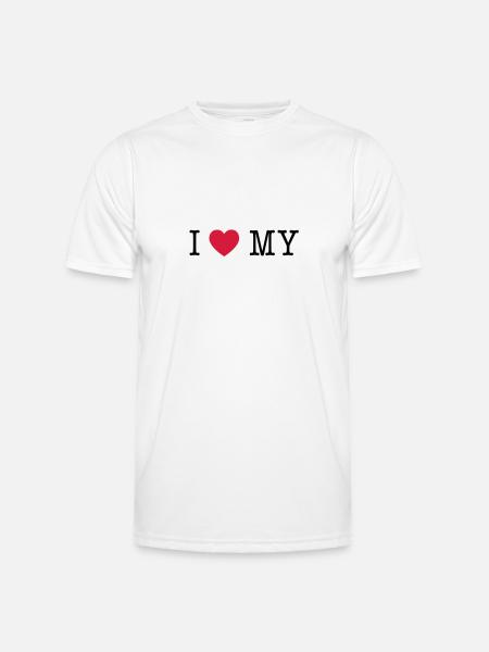 J'adore - T-shirt sport Homme - blanc