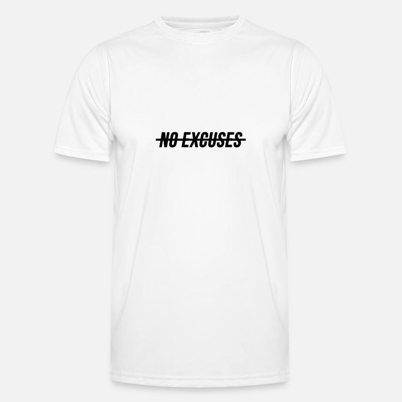 Pas d’excuses T-shirt sport Homme