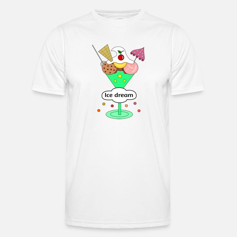 Rêve de glace T-shirt sport Homme