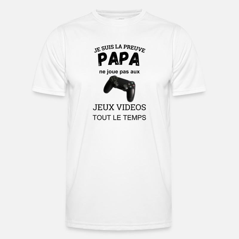 I'm proof that daddy doesn't play Men's Functional T-Shirt