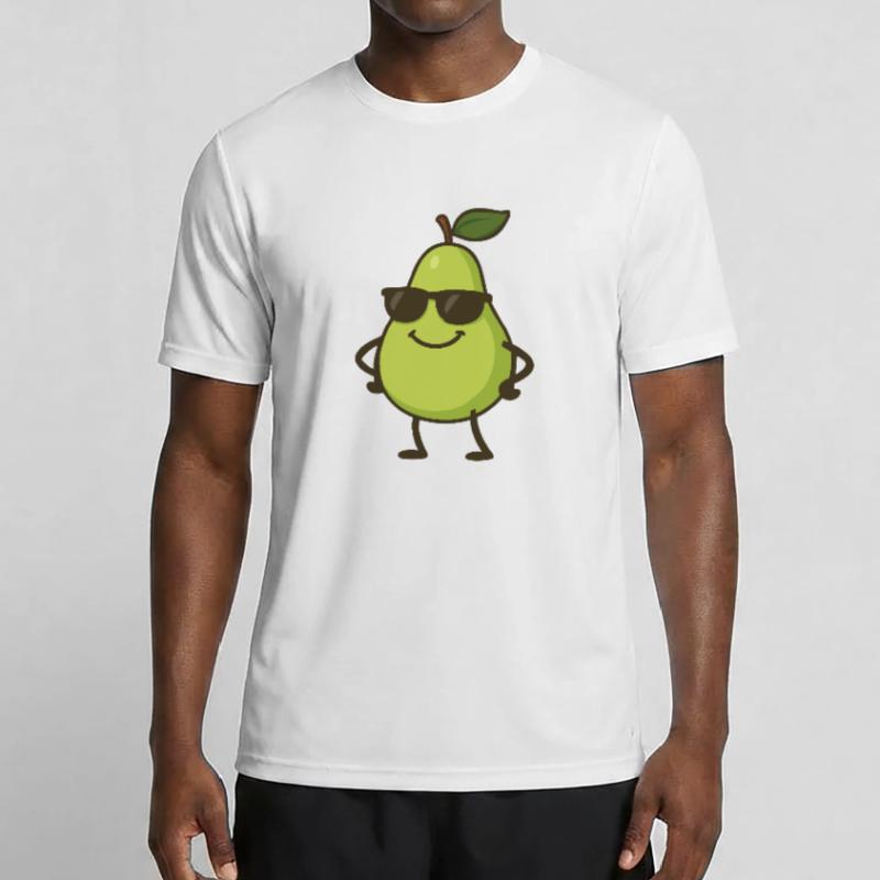 Pear Comic Cool Men's Functional T-Shirt