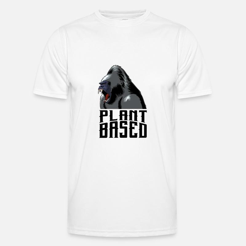 Plant based gorilla Men's Functional T-Shirt