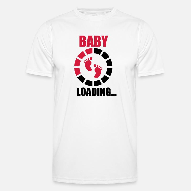 Baby loading Männer Funktions-T-Shirt