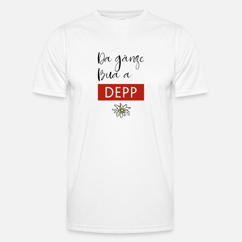 Da ganze Bua a Depp Männer Funktions-T-Shirt