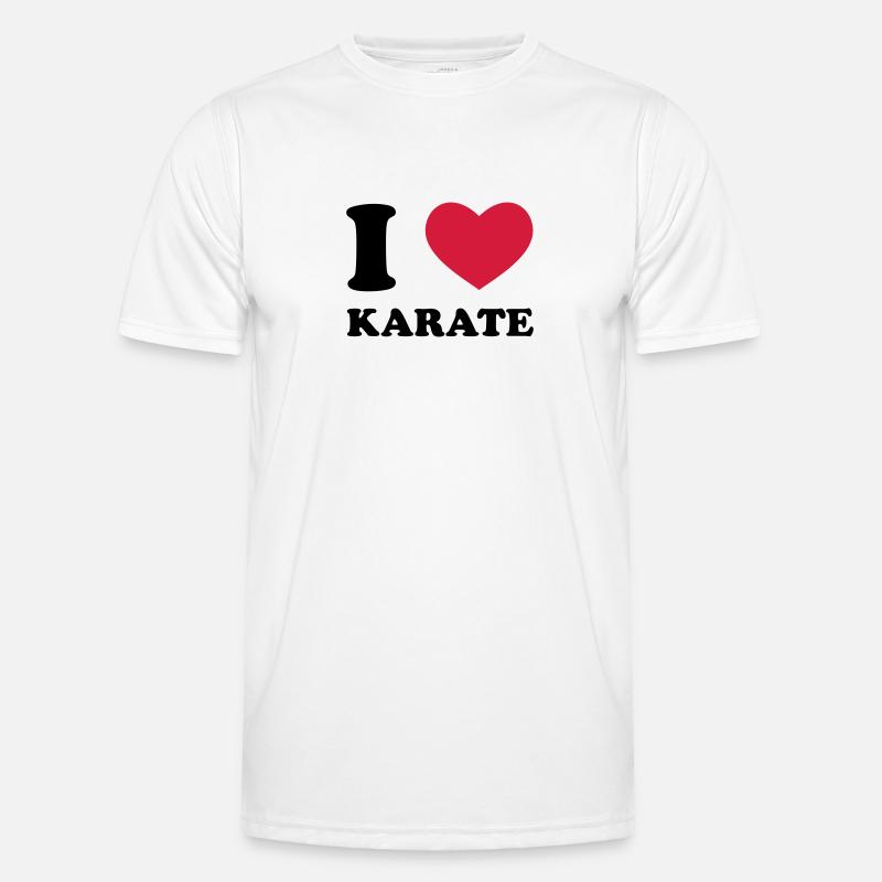 Karate - Men's Functional T-Shirt - white