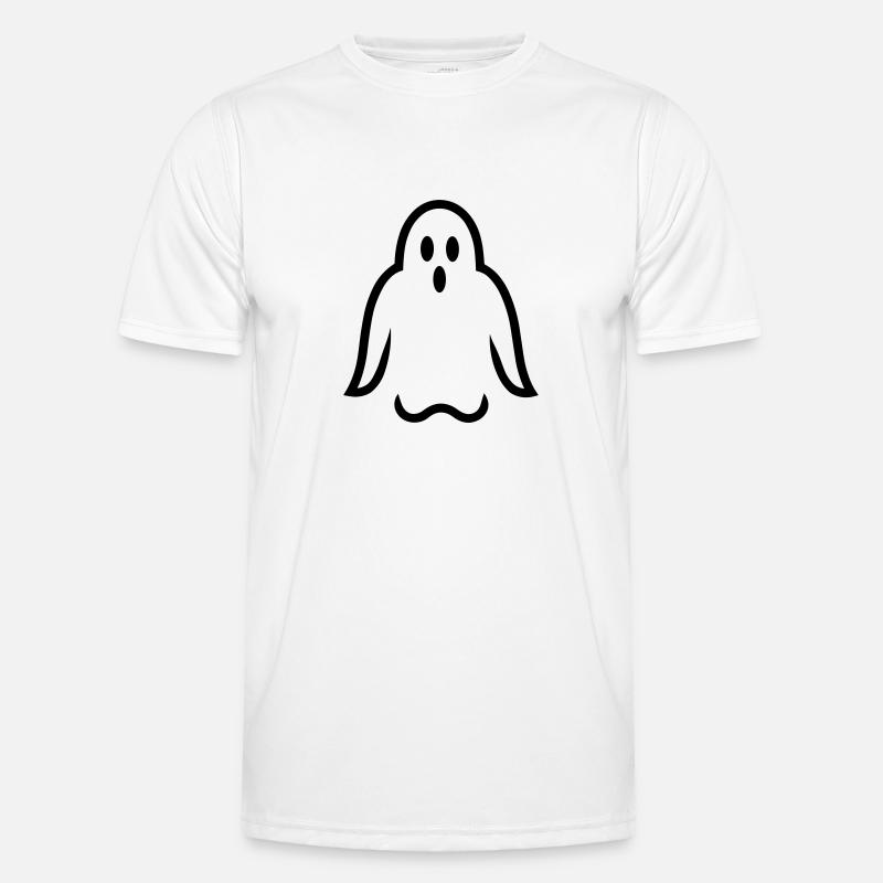 Ghost - Men's Functional T-Shirt - white