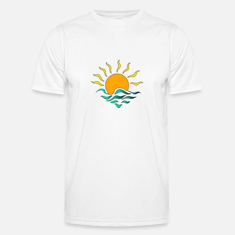 Sonne Männer Funktions-T-Shirt