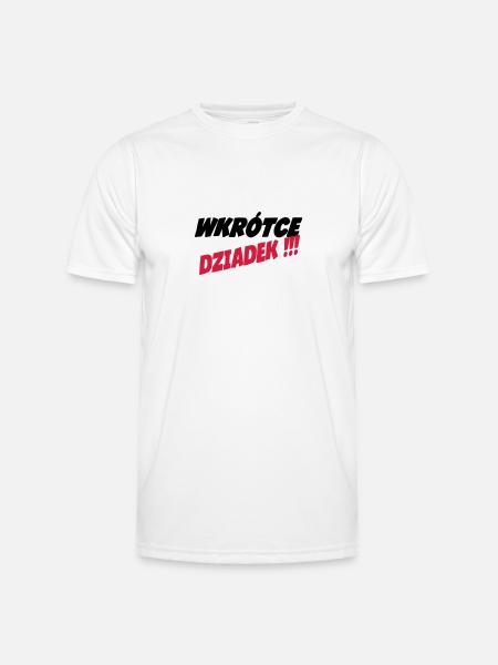 Dziadek - Men's Functional T-Shirt - white