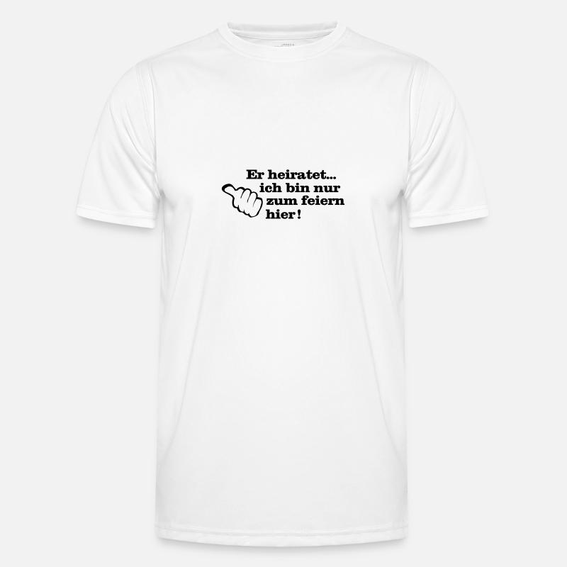 er__heiratetfeiern Männer Funktions-T-Shirt