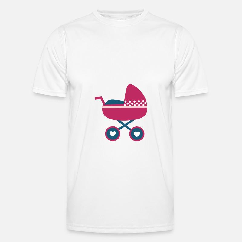 Baby Geburt 2026 Geschenk Geschenkidee Männer Funktions-T-Shirt