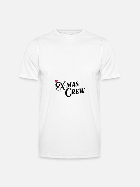 X-Mas Crew - Men's Functional T-Shirt - white