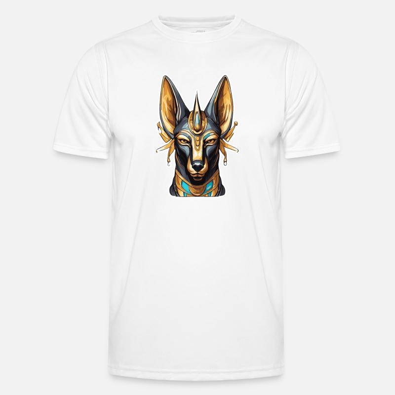 Egypt / Pharaoh / Mummies / Hieroglyphics / Sphinx - Men's Functional T-Shirt - white