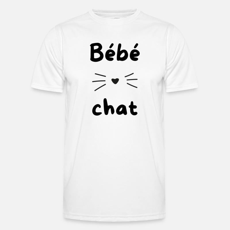 Bébé chat T-shirt sport Homme