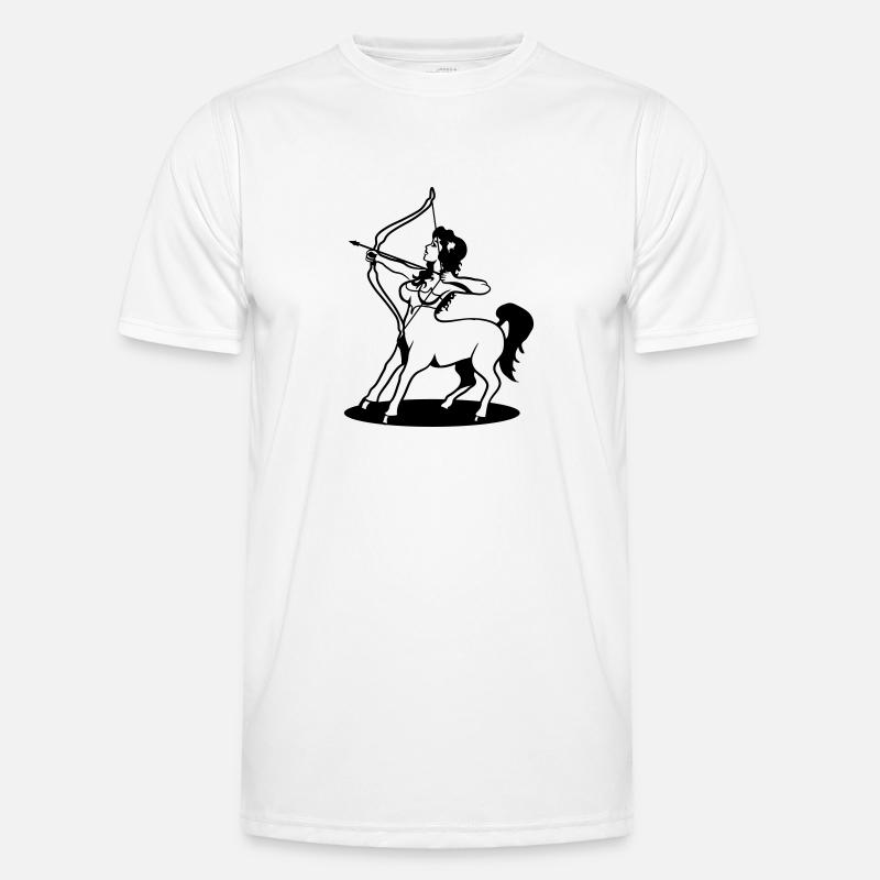 Sagittarius horoscope Centaur girl Amazon Men's Functional T-Shirt
