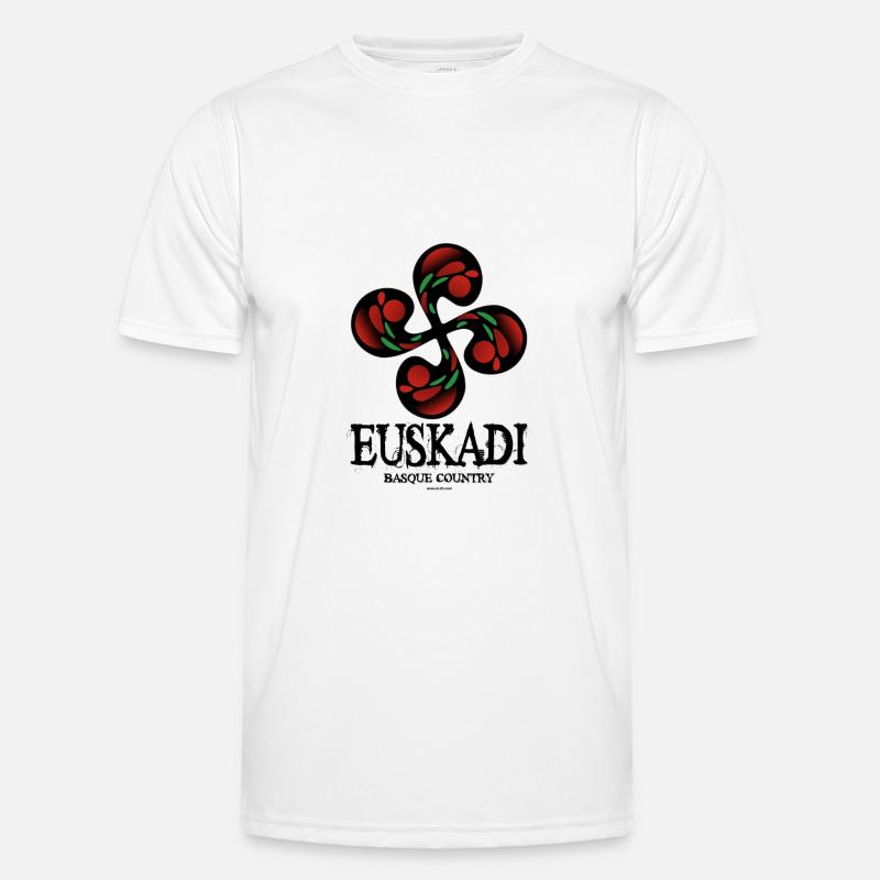 croix basque T-shirt sport Homme