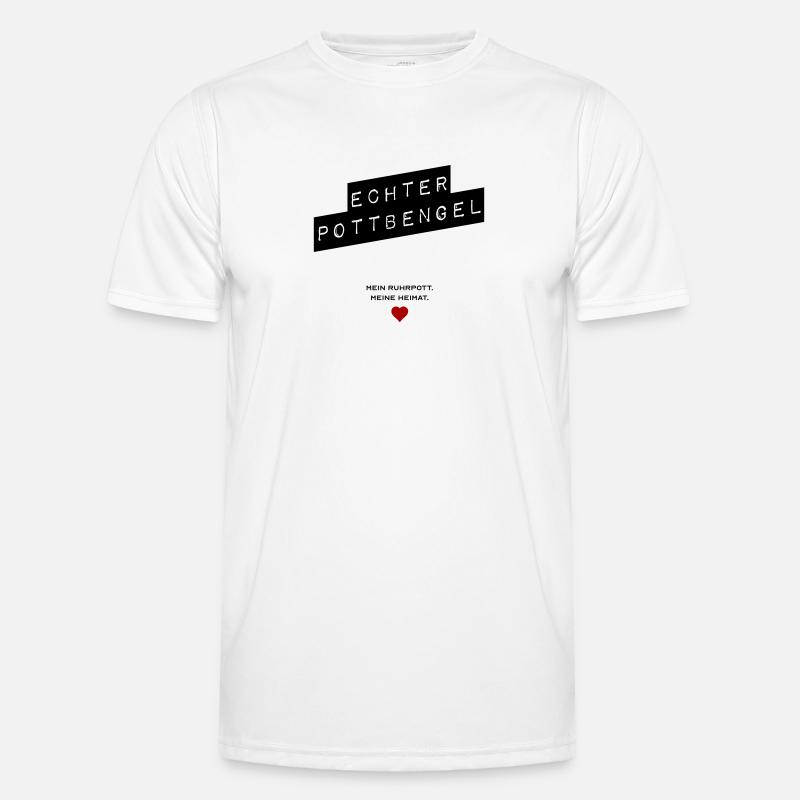 Echter Pottbengel Männer Funktions-T-Shirt