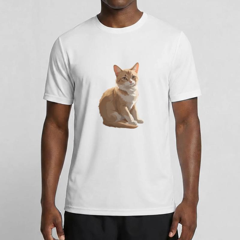 Chat mignon - Conception de chat de compagnie T-shirt sport Homme
