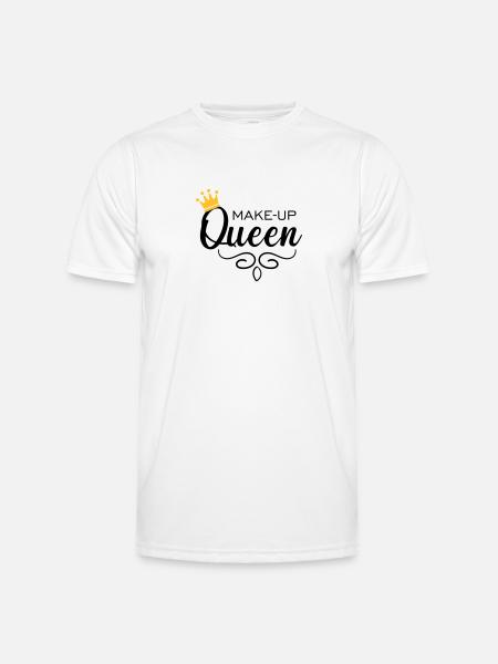 Make-up Queen - Men's Functional T-Shirt - white