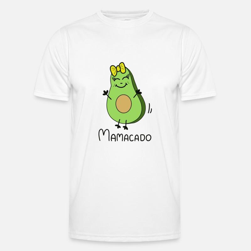 Mamacado Mama Avocado - Muttertag Mami Männer Funktions-T-Shirt
