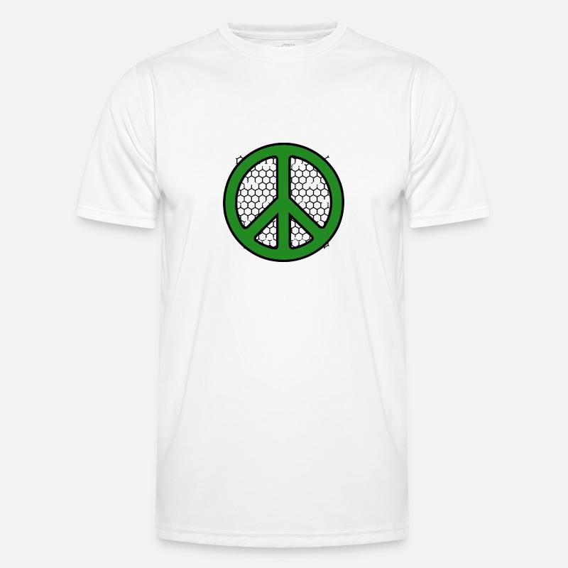 Peace Männer Funktions-T-Shirt