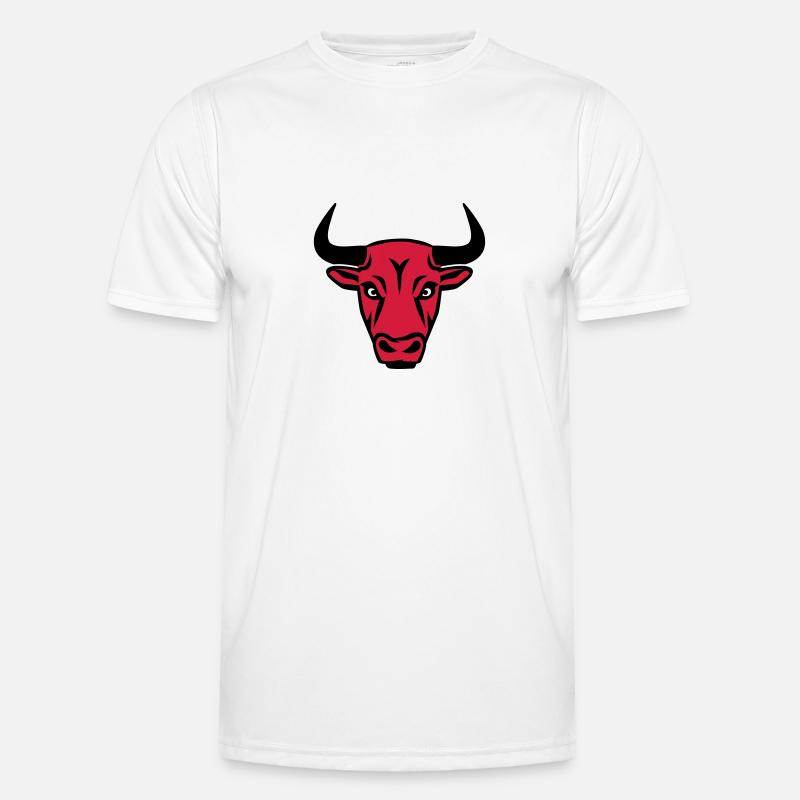 Bull - Men's Functional T-Shirt - white