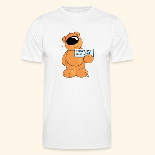 chris bears Keiner hat mich lieb - Männer Funktions-T-Shirt