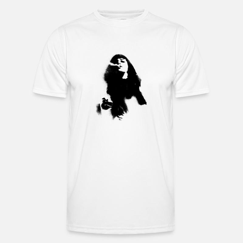 Fumée de graffiti T-shirt sport Homme