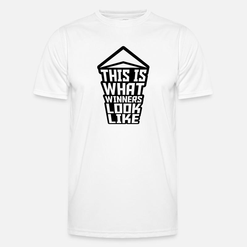 What Winners Look Like - Männer Funktions-T-Shirt - Weiß