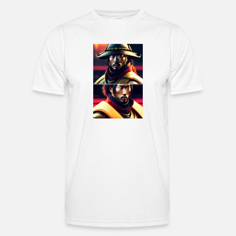 Futuristic Samurai Men's Functional T-Shirt