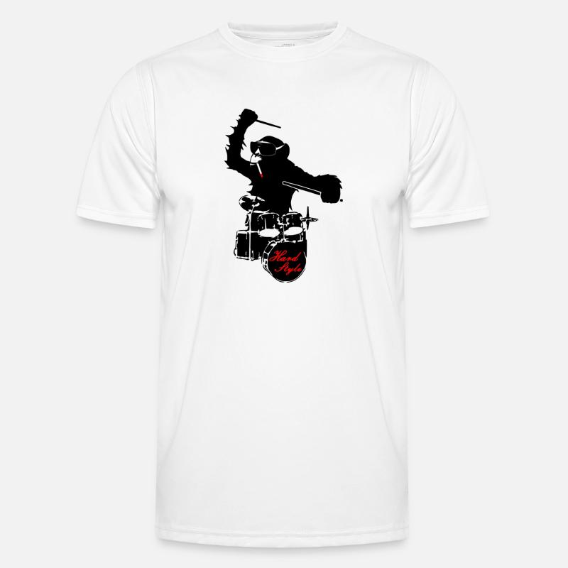 hard style monkey Männer Funktions-T-Shirt