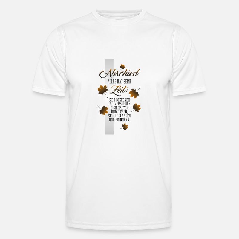 Abschied Männer Funktions-T-Shirt