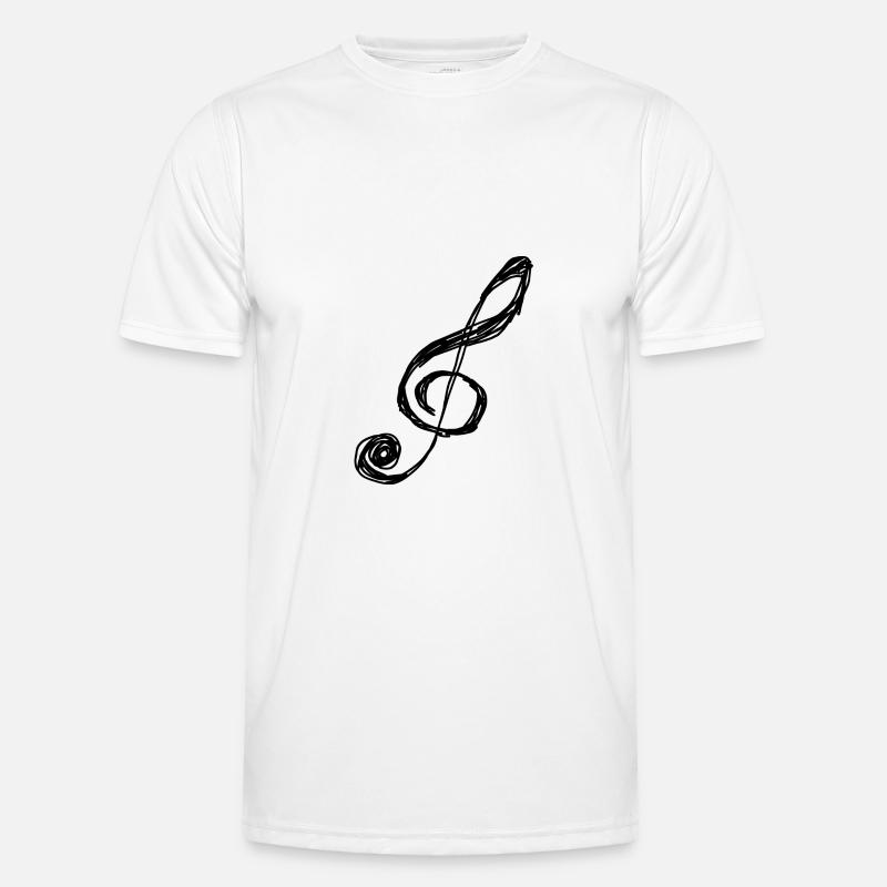 Treble clef Men's Functional T-Shirt