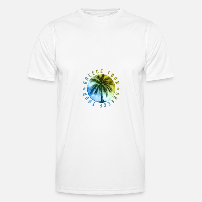 Vacances en Grèce T-shirt sport Homme