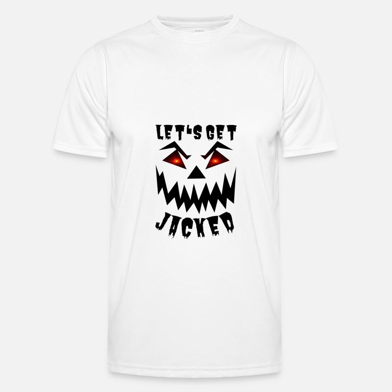 Halloween let's get jacked - Workout Motivation - Men's Functional T-Shirt - white