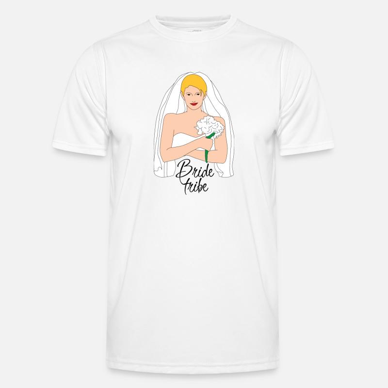 Bride Tribe Blonde 2 Men's Functional T-Shirt
