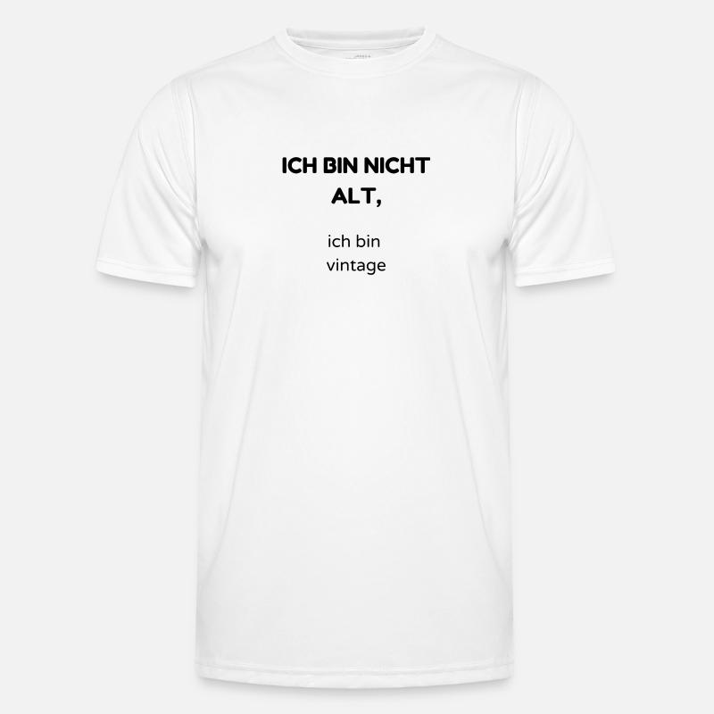 alt Männer Funktions-T-Shirt