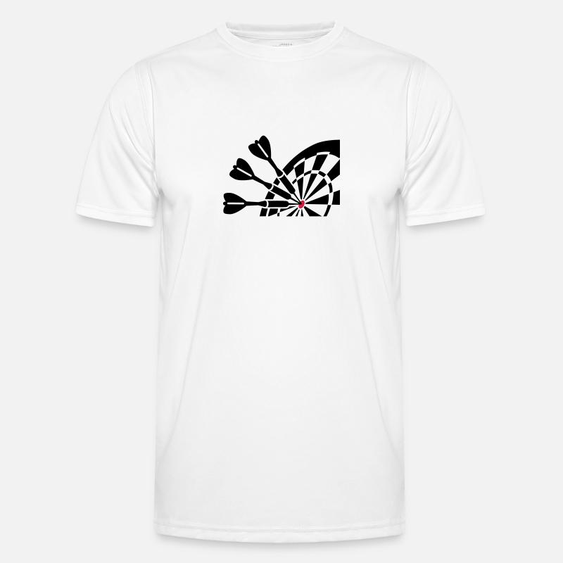 Darts - Men's Functional T-Shirt - white