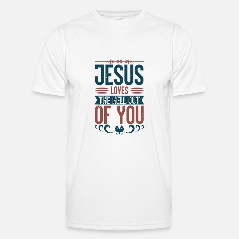 Baptême, communion et confirmation cadeaux T-shirt sport Homme