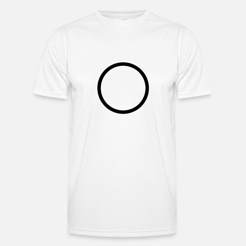 Circle - Men's Functional T-Shirt - white