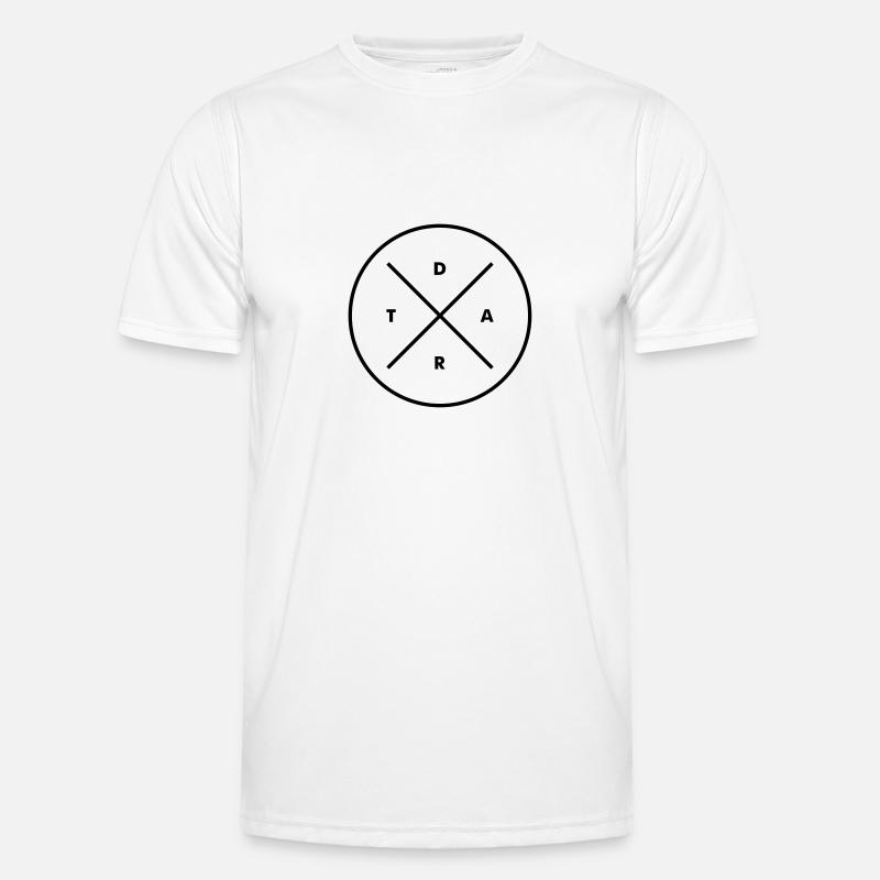 Hipster Dart Männer Funktions-T-Shirt